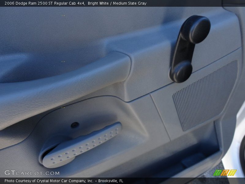 Bright White / Medium Slate Gray 2006 Dodge Ram 2500 ST Regular Cab 4x4