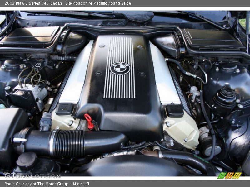  2003 5 Series 540i Sedan Engine - 4.4L DOHC 32V V8