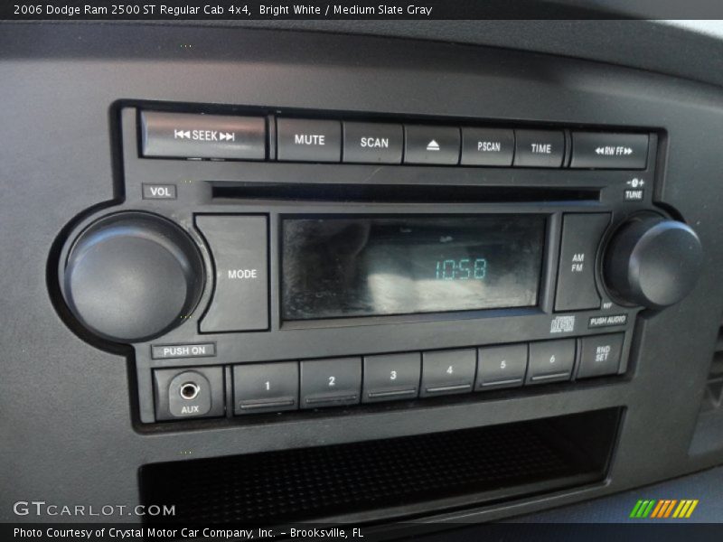 Audio System of 2006 Ram 2500 ST Regular Cab 4x4