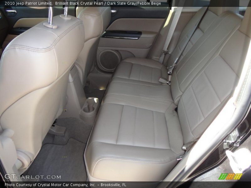 Brilliant Black Crystal Pearl / Dark Slate Gray/Pebble Beige 2010 Jeep Patriot Limited
