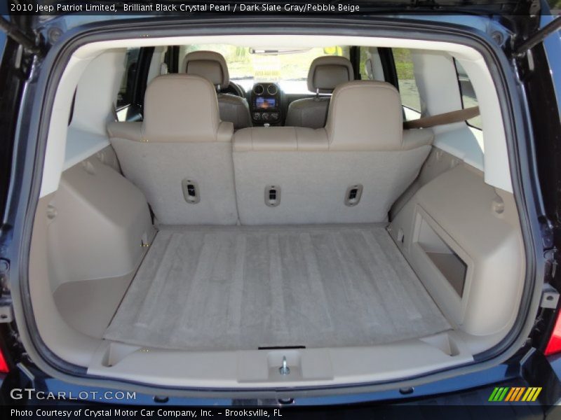 Brilliant Black Crystal Pearl / Dark Slate Gray/Pebble Beige 2010 Jeep Patriot Limited