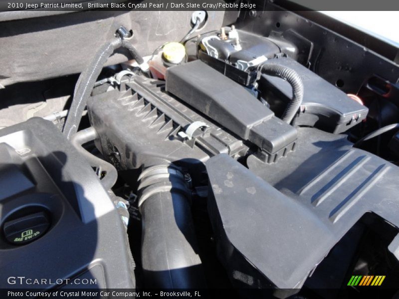 Brilliant Black Crystal Pearl / Dark Slate Gray/Pebble Beige 2010 Jeep Patriot Limited