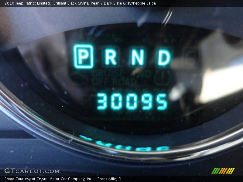 Brilliant Black Crystal Pearl / Dark Slate Gray/Pebble Beige 2010 Jeep Patriot Limited