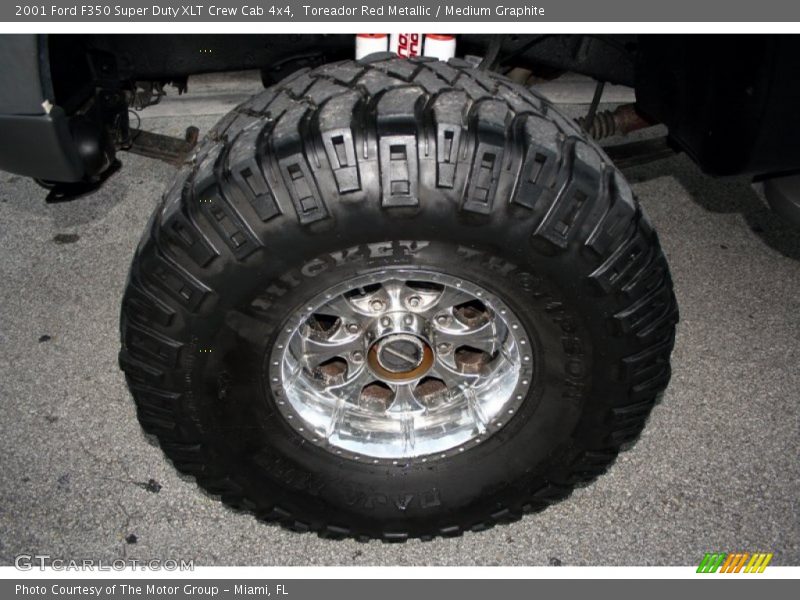 Custom Wheels of 2001 F350 Super Duty XLT Crew Cab 4x4