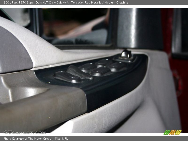 Toreador Red Metallic / Medium Graphite 2001 Ford F350 Super Duty XLT Crew Cab 4x4