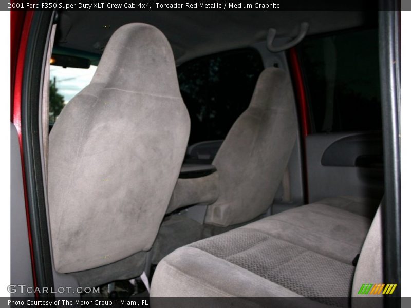 Toreador Red Metallic / Medium Graphite 2001 Ford F350 Super Duty XLT Crew Cab 4x4