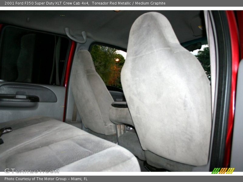 Toreador Red Metallic / Medium Graphite 2001 Ford F350 Super Duty XLT Crew Cab 4x4
