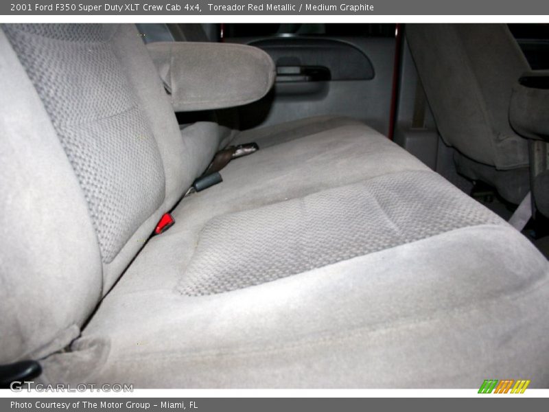 Toreador Red Metallic / Medium Graphite 2001 Ford F350 Super Duty XLT Crew Cab 4x4