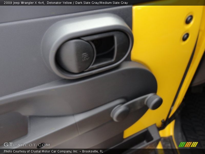 Detonator Yellow / Dark Slate Gray/Medium Slate Gray 2009 Jeep Wrangler X 4x4