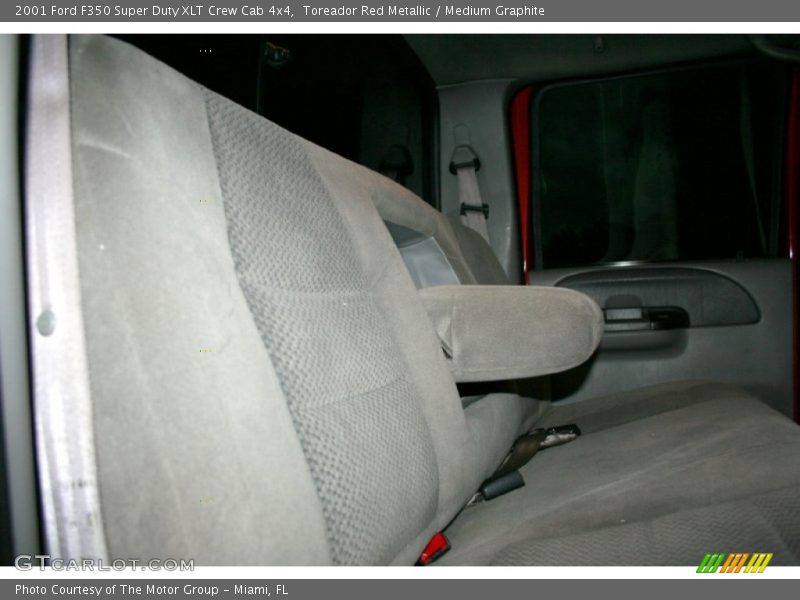 Toreador Red Metallic / Medium Graphite 2001 Ford F350 Super Duty XLT Crew Cab 4x4