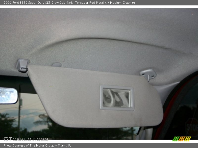 Toreador Red Metallic / Medium Graphite 2001 Ford F350 Super Duty XLT Crew Cab 4x4