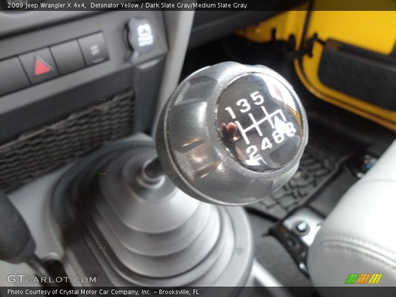 Detonator Yellow / Dark Slate Gray/Medium Slate Gray 2009 Jeep Wrangler X 4x4