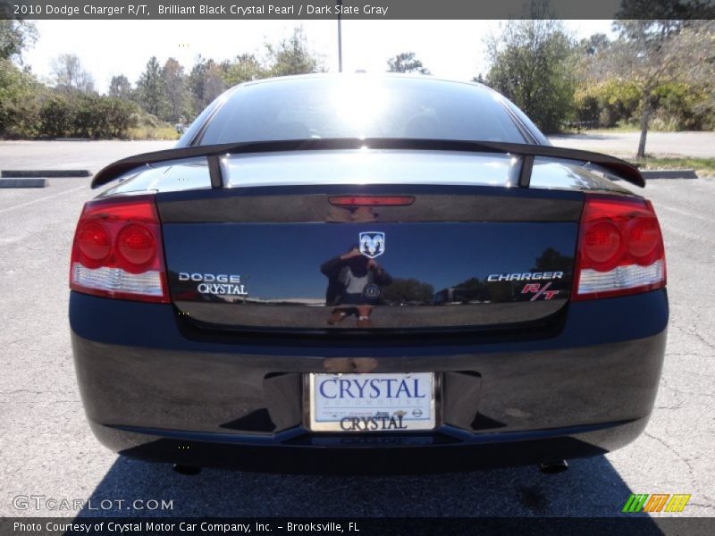 Brilliant Black Crystal Pearl / Dark Slate Gray 2010 Dodge Charger R/T