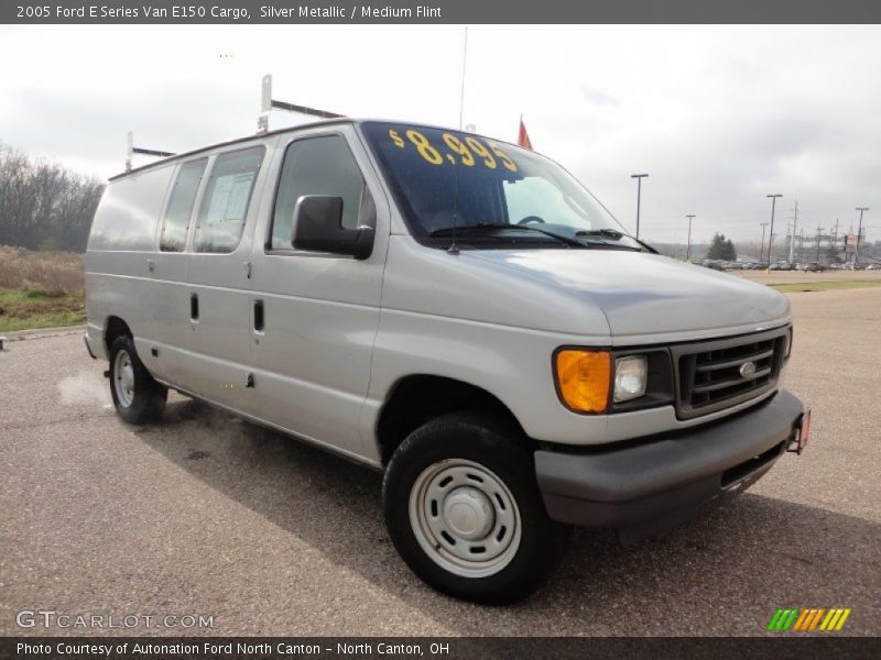 Silver Metallic / Medium Flint 2005 Ford E Series Van E150 Cargo