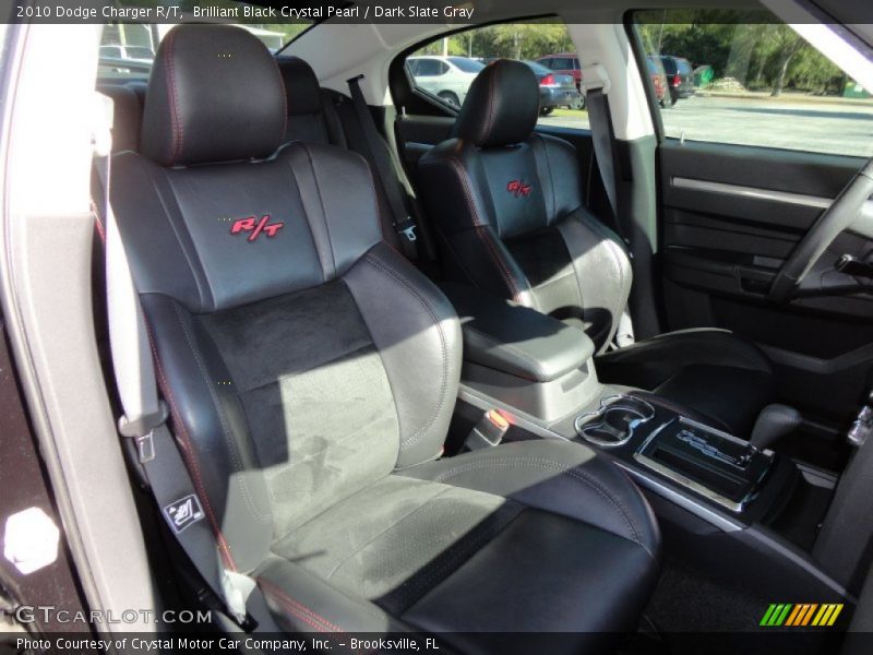 Brilliant Black Crystal Pearl / Dark Slate Gray 2010 Dodge Charger R/T