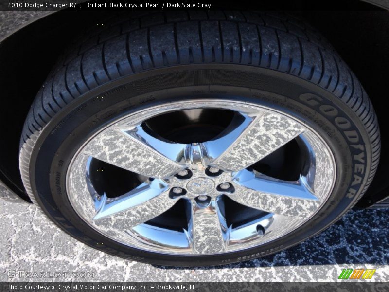 Brilliant Black Crystal Pearl / Dark Slate Gray 2010 Dodge Charger R/T