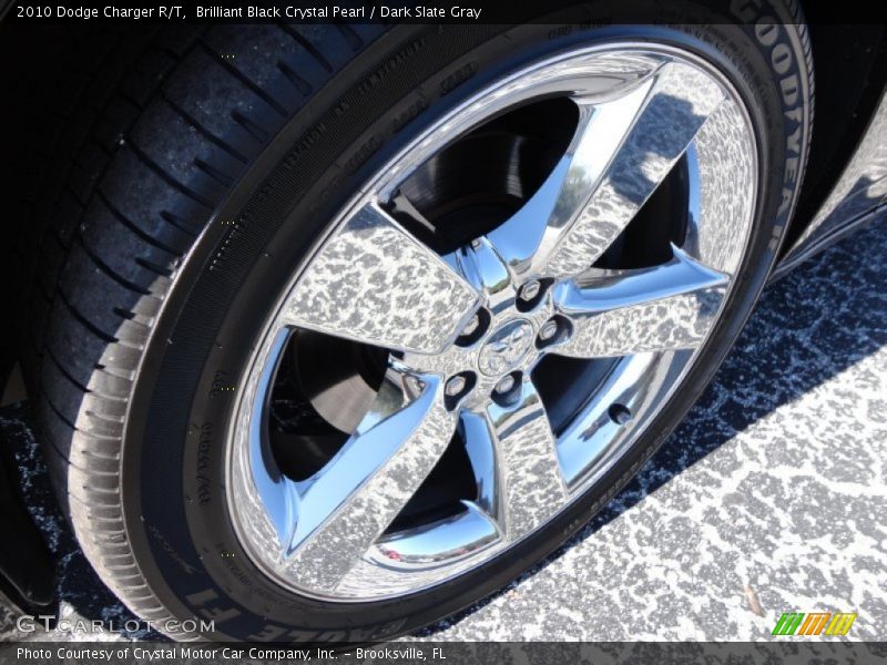 Brilliant Black Crystal Pearl / Dark Slate Gray 2010 Dodge Charger R/T
