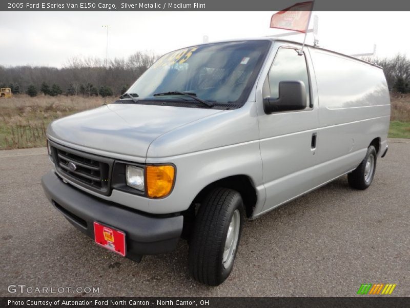 Silver Metallic / Medium Flint 2005 Ford E Series Van E150 Cargo