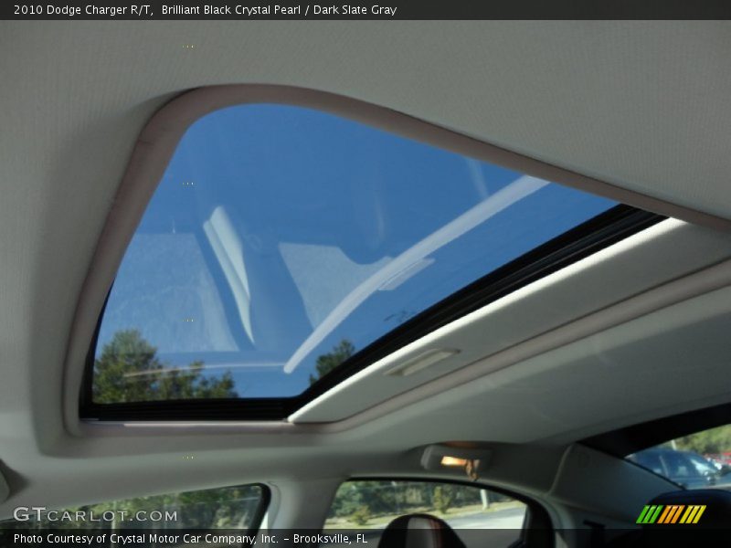 Brilliant Black Crystal Pearl / Dark Slate Gray 2010 Dodge Charger R/T