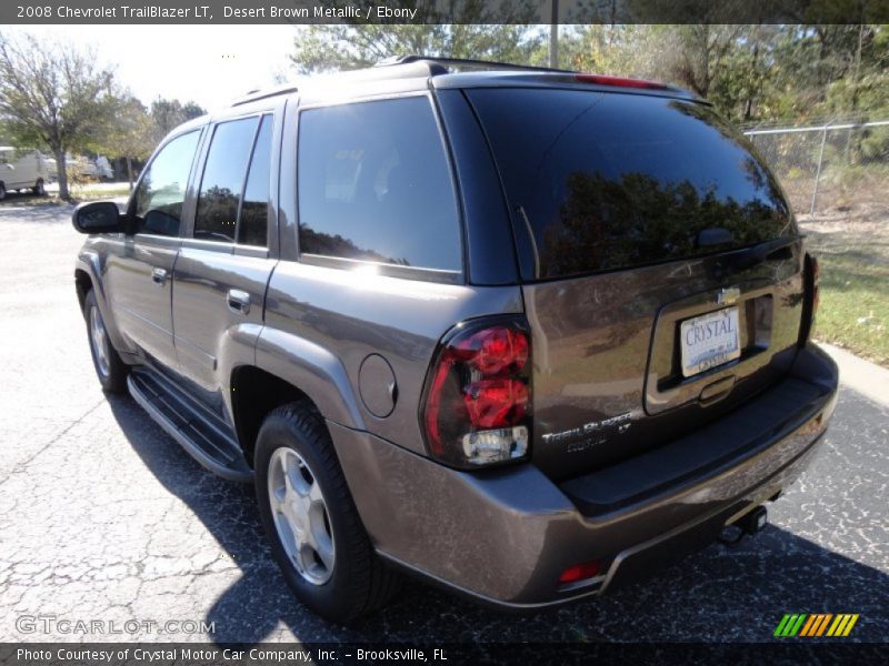 Desert Brown Metallic / Ebony 2008 Chevrolet TrailBlazer LT