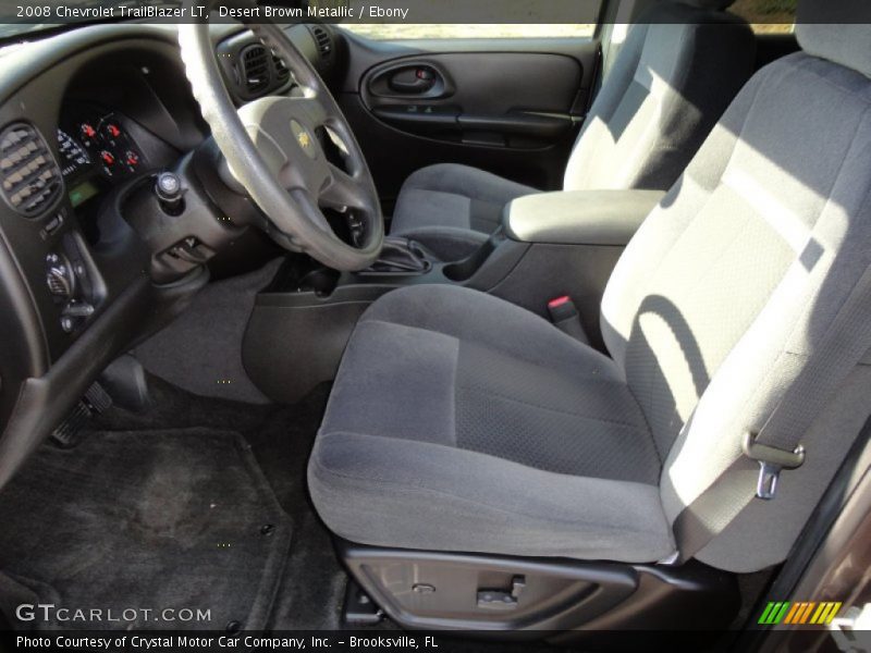 Desert Brown Metallic / Ebony 2008 Chevrolet TrailBlazer LT