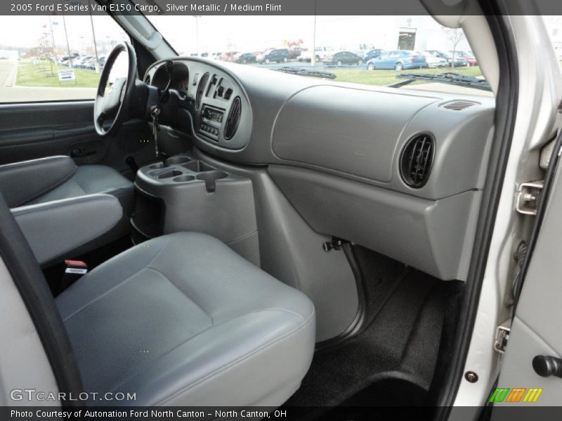 Silver Metallic / Medium Flint 2005 Ford E Series Van E150 Cargo