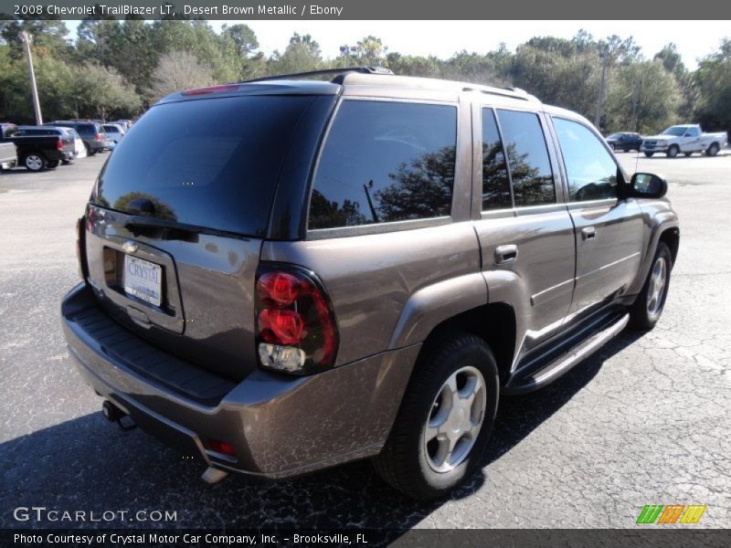 Desert Brown Metallic / Ebony 2008 Chevrolet TrailBlazer LT