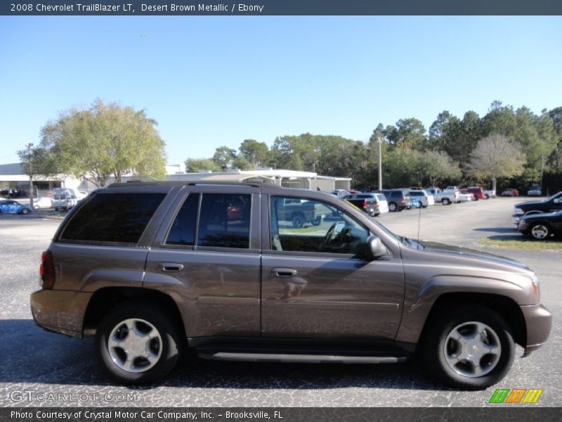 Desert Brown Metallic / Ebony 2008 Chevrolet TrailBlazer LT