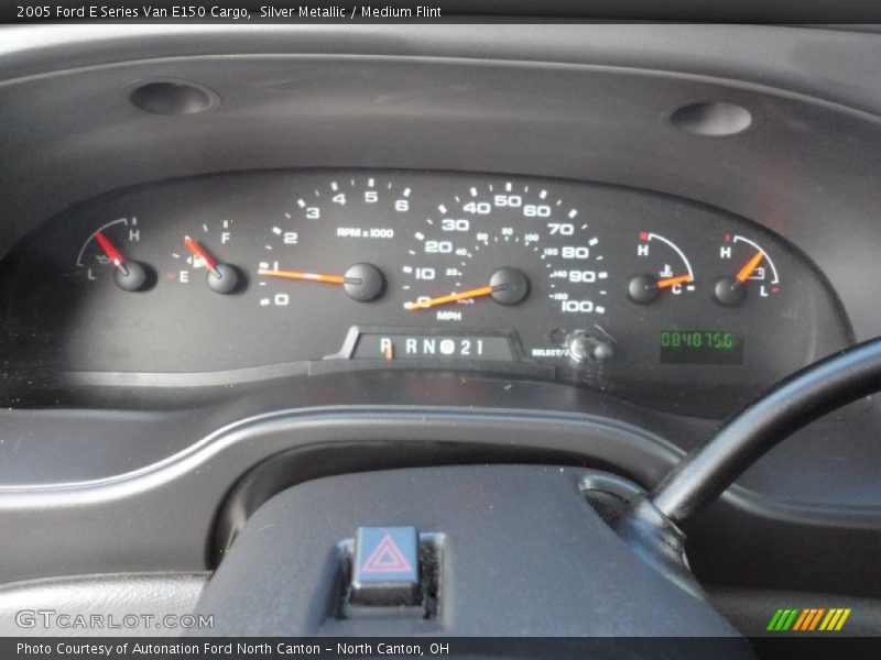 Silver Metallic / Medium Flint 2005 Ford E Series Van E150 Cargo