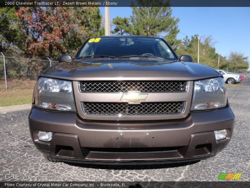 Desert Brown Metallic / Ebony 2008 Chevrolet TrailBlazer LT