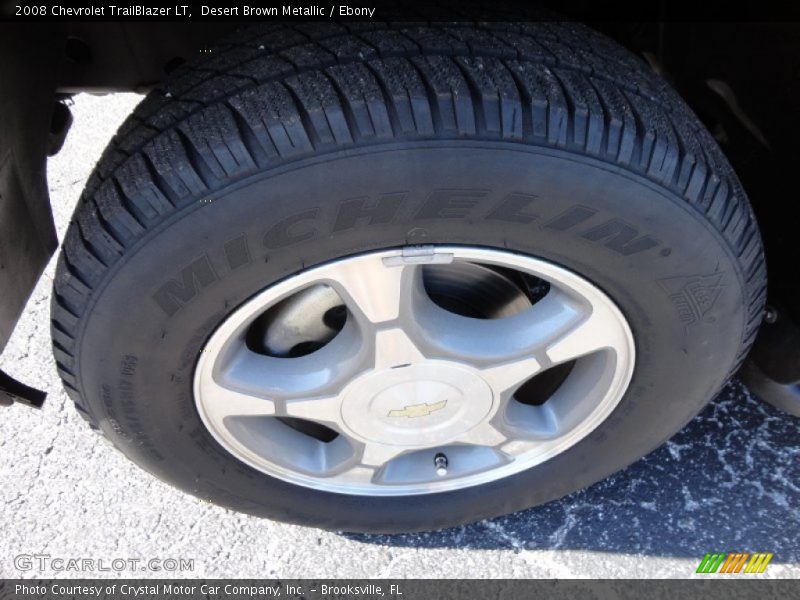 Desert Brown Metallic / Ebony 2008 Chevrolet TrailBlazer LT