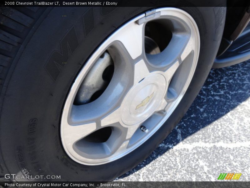 Desert Brown Metallic / Ebony 2008 Chevrolet TrailBlazer LT