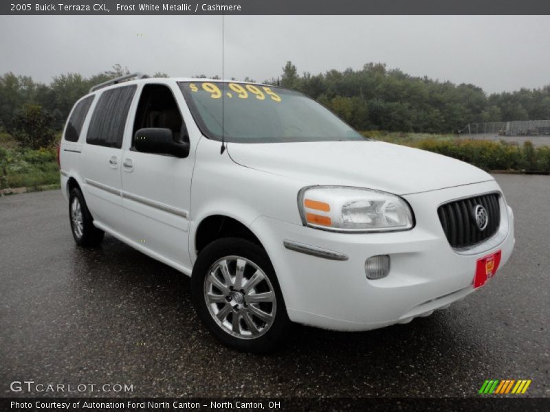 Frost White Metallic / Cashmere 2005 Buick Terraza CXL