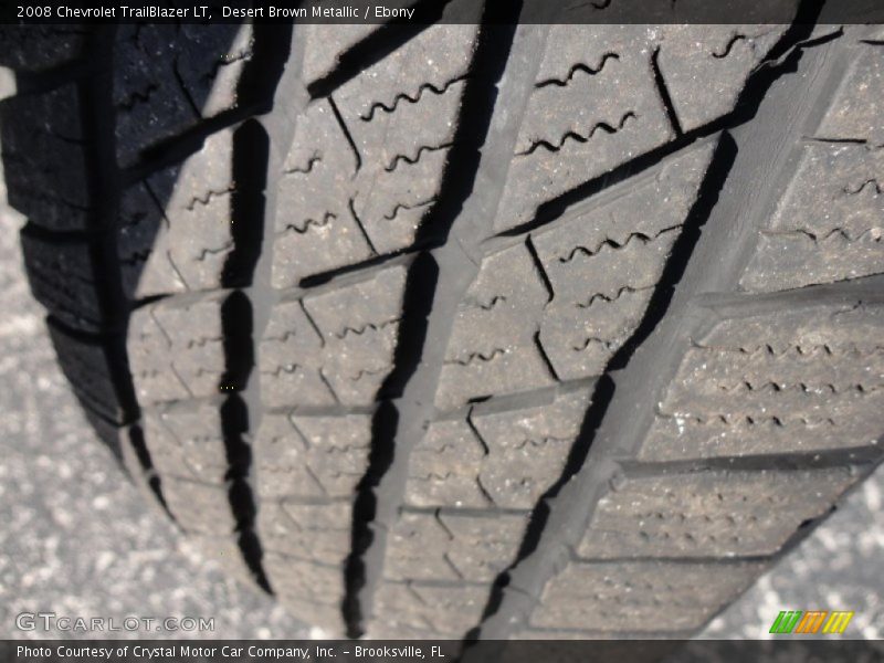 Desert Brown Metallic / Ebony 2008 Chevrolet TrailBlazer LT