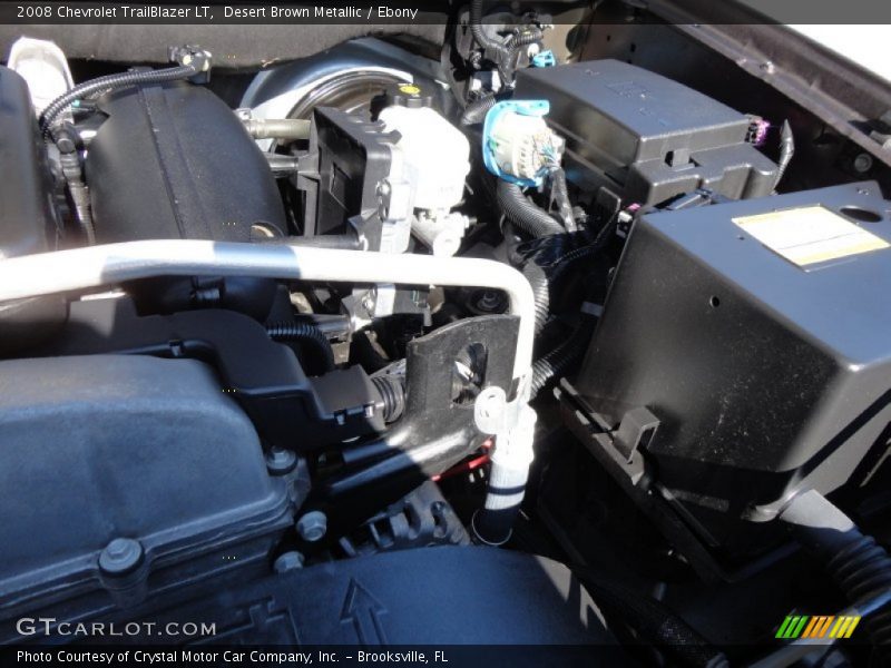 Desert Brown Metallic / Ebony 2008 Chevrolet TrailBlazer LT