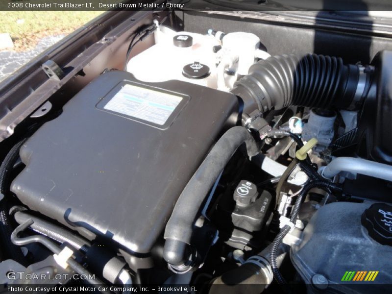 Desert Brown Metallic / Ebony 2008 Chevrolet TrailBlazer LT