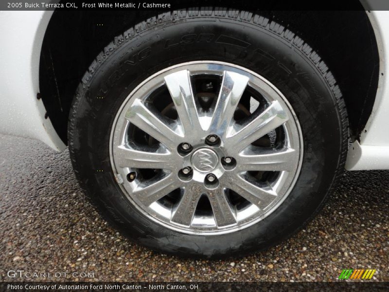 Frost White Metallic / Cashmere 2005 Buick Terraza CXL