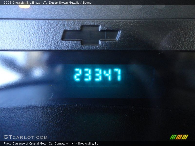 Desert Brown Metallic / Ebony 2008 Chevrolet TrailBlazer LT