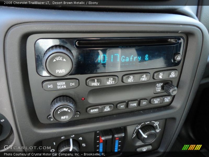 Desert Brown Metallic / Ebony 2008 Chevrolet TrailBlazer LT