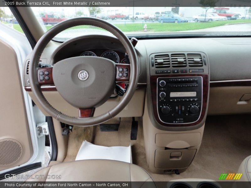 Frost White Metallic / Cashmere 2005 Buick Terraza CXL