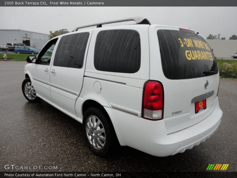 Frost White Metallic / Cashmere 2005 Buick Terraza CXL