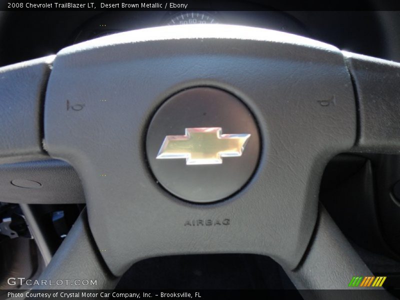 Desert Brown Metallic / Ebony 2008 Chevrolet TrailBlazer LT