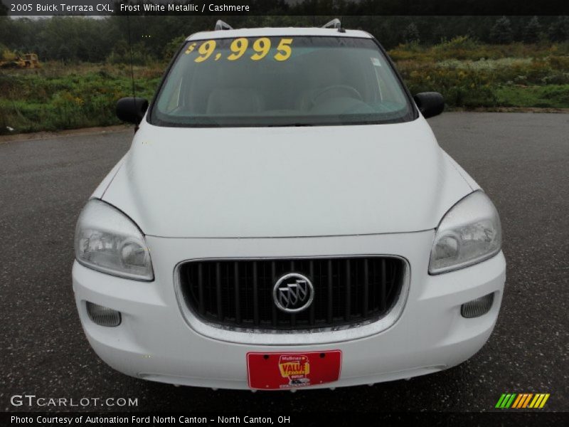 Frost White Metallic / Cashmere 2005 Buick Terraza CXL