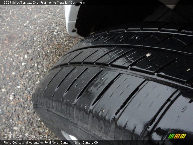 Frost White Metallic / Cashmere 2005 Buick Terraza CXL