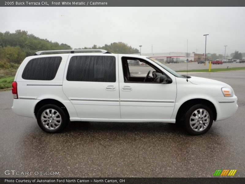 Frost White Metallic / Cashmere 2005 Buick Terraza CXL