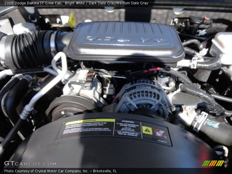  2008 Dakota ST Crew Cab Engine - 3.7 Liter SOHC 12-Valve PowerTech V6