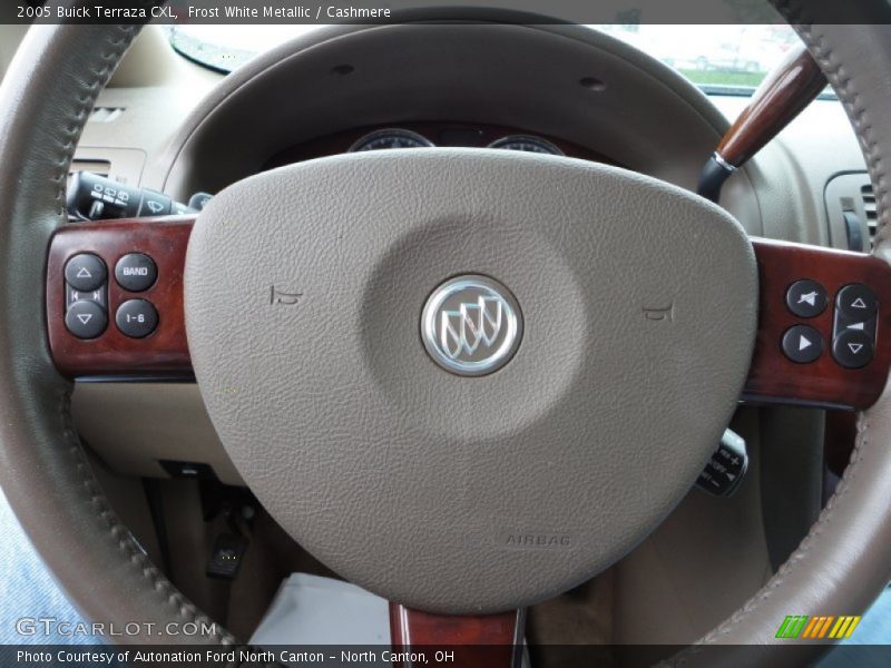 Frost White Metallic / Cashmere 2005 Buick Terraza CXL