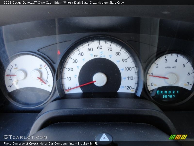  2008 Dakota ST Crew Cab ST Crew Cab Gauges