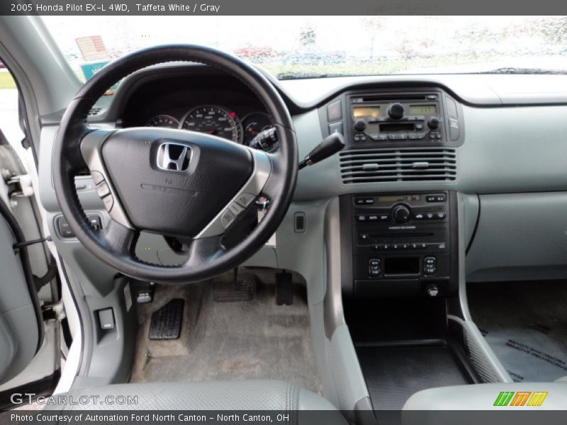 Taffeta White / Gray 2005 Honda Pilot EX-L 4WD