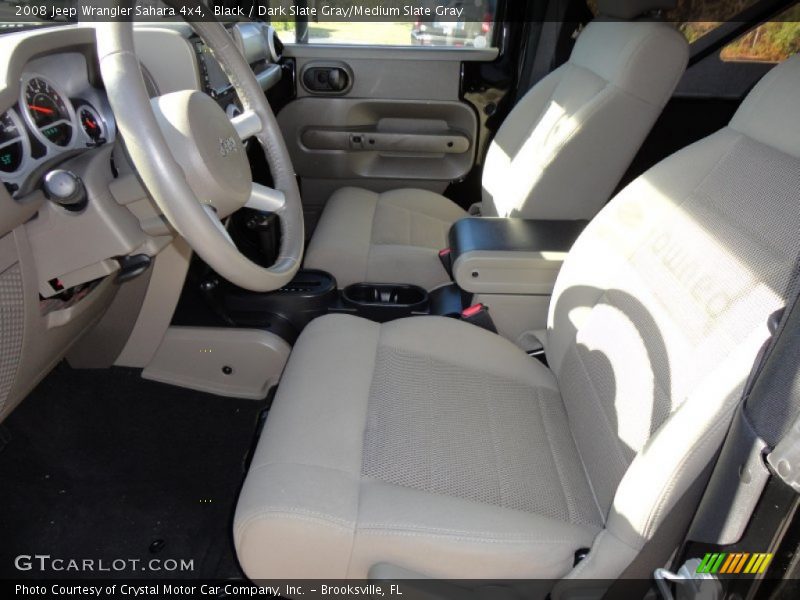 Black / Dark Slate Gray/Medium Slate Gray 2008 Jeep Wrangler Sahara 4x4